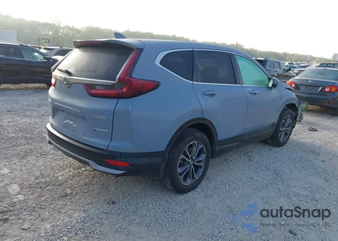 2021 Honda Cr-V Hybrid Ex-L из США, поврежденный, VIN 7FART6H82ME006275